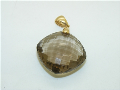 Smoked Topaz Pendant