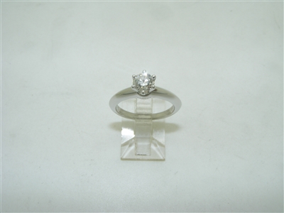 Tiffany & Co platinum (950)  engagement ring pre-owned