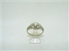 Diamond art deco ring