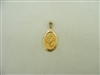 14k yellow gold Saint Anthony pendant