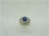 Lindy blue star sapphire ring