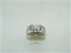 14k white gold well designed diamond ring