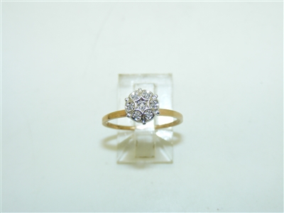 10k Yellow Gold Diamond Ring