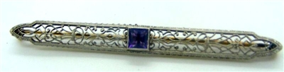 Amethyst Vintage Pin