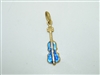 18k Yellow Gold Violin Pendant