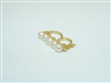 14k Yellow Gold Pearl Shortener Clasp