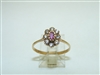 14k Yellow Gold Marquise Ruby Ring