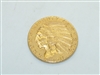 1911 Indian Gold Half Eagle $5 Coin