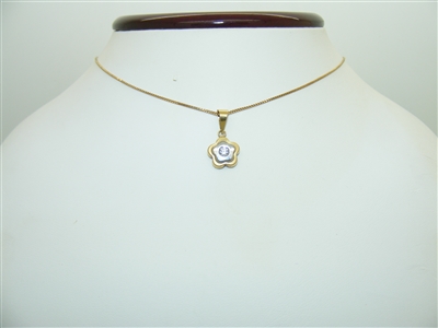 18k Yellow Gold Star Pendant