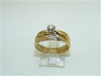 14k yellow gold Engagement Set