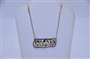 14k Yellow Gold Sophia Name Plate Necklace
