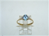 Beautiful Aquamarine Diamond Ring