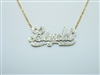 Linda name pendant