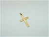 14k Yellow Gold Cross Pendant