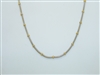 14k White and Yellow Gold Necklace