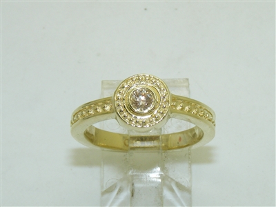 14k Diamond Gold Ring