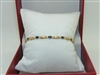 10k Yellow Gold Tennis Bracelet