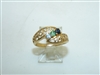 14k Yellow Gold Mommy Ring