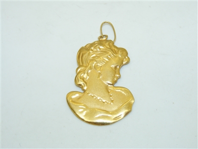 18k Yellow Gold Pendant