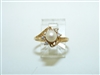 Beautiful Culture Pearl Diamond Ring