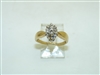 14k Yellow Gold Diamond Ring