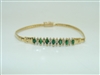 Emerald Snake Bracelet
