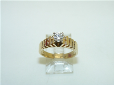 Gorgeous Yellow Gold Diamond Ring