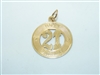 14k Yellow Gold Pendant