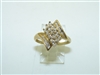 10k Yellow Gold  Diamond Ring