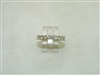 14k White gold Diamond Ring