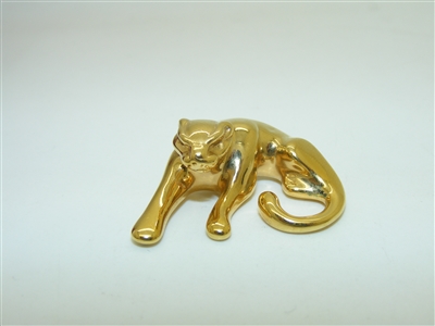 Panther 14k Yellow gold Pendant