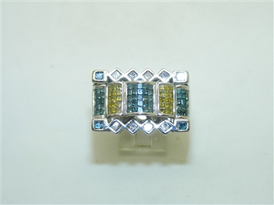 14k White Gold Diamond Ring