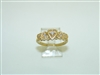 Adorable Diamond Heart Ring