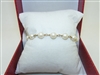 14k yellow gold Pearl bracelet