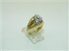 14k Yellow Gold  Diamond Ring