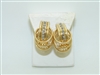 14k yellow gold French Clip Earrings