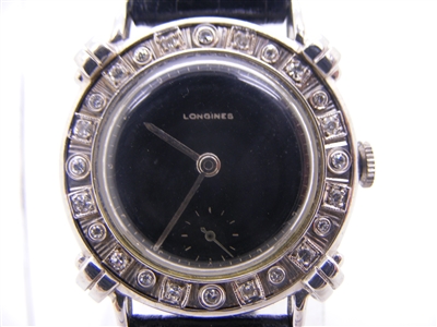 Vintage Longines watch with Diamonds