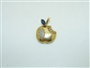 Beautiful Diamond Apple Pendant