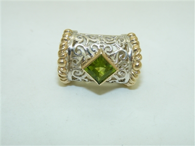 Alwan Vahan Peridot Slide Pendant