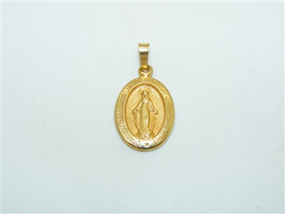 14k Yellow Gold Marry Pendant