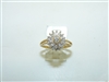 14k yellow gold cocktail ring