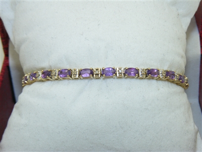 Tanzanite Tennis Bracelet