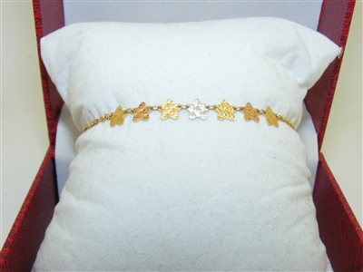 18k Yellow Gold Children Bracelet