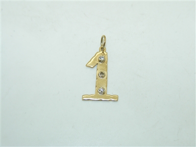 Number One Pendant