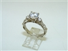 Sterling Silver Engagement Ring
