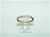 18k White Gold Diamond Band