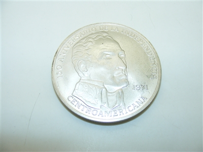 Repulblica De Panama 20 Balboas Big Silver Coin