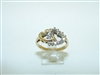 Double Heart Diamond Ring