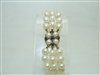 Beautiful Vintage Cultured Pearl Sapphire Bracelete