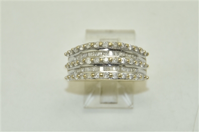 Beautiful White Gold Diamond Ring